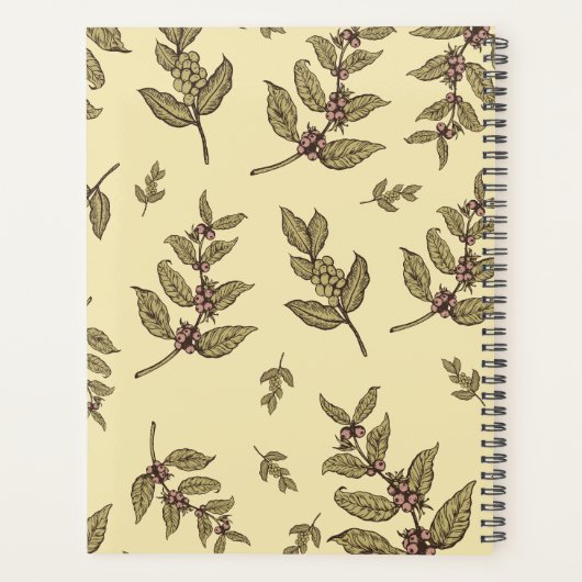 Gepersonaliseerde elegante klassieke en rustieke g planner (Achterkant)