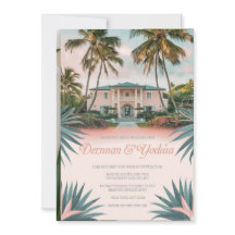 Gepersonaliseerde Elegante Moderne Rustieke Huwel