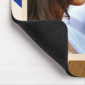 Gepersonaliseerde Elegante Moderne Stijlvolle Trou Muismat (Hoek)