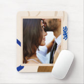 Gepersonaliseerde Elegante Moderne Stijlvolle Trou Muismat (Met muis)