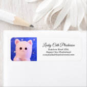 Gepersonaliseerde elegante professionele slakkenpo etiket (Insitu)