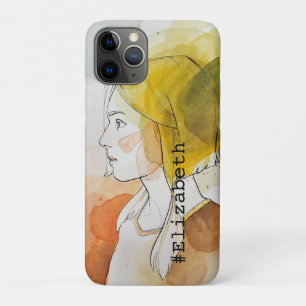 Gepersonaliseerde elegante waterverf die kleurrijk Case-Mate iPhone case