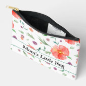 Gepersonaliseerde Elegante Waterverf Make-up Bag Etui (Open)