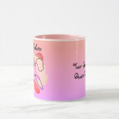 Gepersonaliseerde elegantie en essentie van een vr mok (Midden)