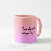 Gepersonaliseerde elegantie en essentie van een vr mok (Voorkant rechts)