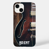 Gepersonaliseerde elektrische gitaar Speck iPhone Case-Mate iPhone Case (Achterkant)