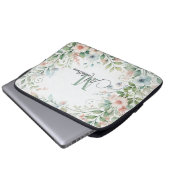 Gepersonaliseerde Elektronicatas | Wilde kleine bl Laptop Sleeve (Voorkant onderkant)