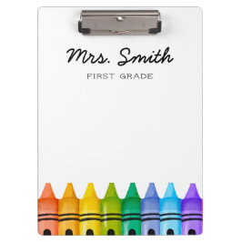 Gepersonaliseerde Elementaire Naam van de Leraar Klembord