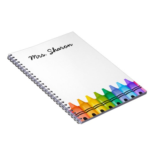 Gepersonaliseerde Elementaire Naam van de Leraar Notitieboek (Rechterzijde)