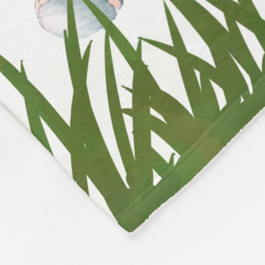 Gepersonaliseerde Elephant Children's Fleece Deken (Hoek)