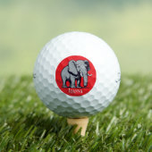 Gepersonaliseerde Elephant Titleist Pro V1 golfbal Golfballen (Insitu Shirt)
