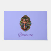 Gepersonaliseerde Elf Princess Deurmat (Voorkant)