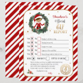 Gepersonaliseerde ELF Report Kaart (Voorkant / Achterkant)