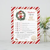 Gepersonaliseerde ELF Report Kaart (Staand voorkant)