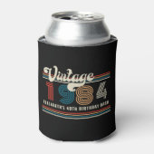 Gepersonaliseerde elke leeftijd  aangepaste foto V Blikjeskoeler (Blikje Voorkant)