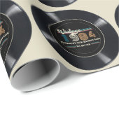 Gepersonaliseerde elke leeftijd  aangepaste foto V Cadeaupapier (Rol Hoek)