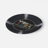 Gepersonaliseerde elke leeftijd  aangepaste foto V Papieren Bordje (Gekanteld)