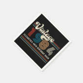 Gepersonaliseerde elke leeftijd  aangepaste foto V Servet (Hoek)