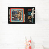 Gepersonaliseerde elke leeftijd  aangepaste foto V Spandoek (Insitu)