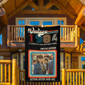 Gepersonaliseerde elke leeftijd  aangepaste foto V Spandoek