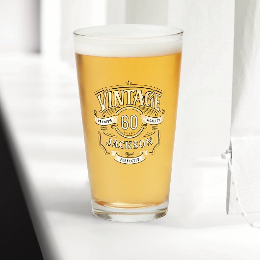 Gepersonaliseerde elke leeftijd  tot in de perfect glas