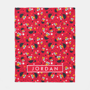 Gepersonaliseerde Elmo Zo Gekke sterrenbeeld Fleece Deken