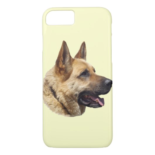 Gepersonaliseerde Elzasser Duitse Herder hond Case-Mate iPhone Case (Achterkant)