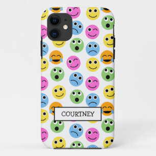Gepersonaliseerde Emojis wordt geconfronteerd met  Case-Mate iPhone Case