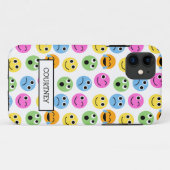 Gepersonaliseerde Emojis wordt geconfronteerd met Case-Mate iPhone Case (Achterkant (horizontaal))