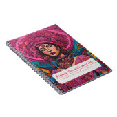 Gepersonaliseerde Empowered Women Notitieboek (Rechterzijde)