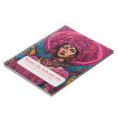 Gepersonaliseerde Empowered Women Notitieboek (Linkerzijde)