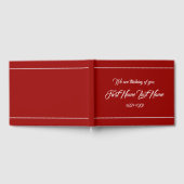 Gepersonaliseerde en duidelijke herinneringen gast gastenboek (Volledig)