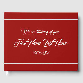 Gepersonaliseerde en duidelijke herinneringen gast gastenboek