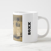 GEPERSONALISEERDE EN GEDATEERDE SJABLOON VAN DE FO GROTE KOFFIEKOP (Rechts)