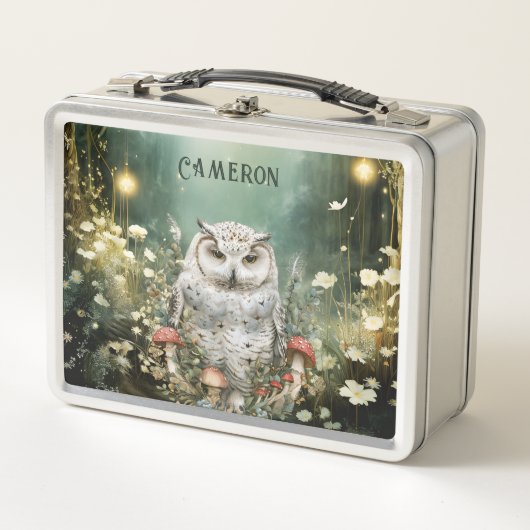 Gepersonaliseerde Enchanted Forest Uil (Voorkant)