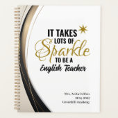 Gepersonaliseerde Engels Teacher Planner (Voorkant)