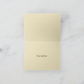 Gepersonaliseerde Engelse Springer Spaniel Kaart (Binnen)