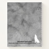 Gepersonaliseerde enige limiet is je geest Inspire Notitieboek (Achterkant)