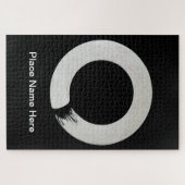 Gepersonaliseerde Enso Jigzaag Puzzle. Legpuzzel (Horizontaal)