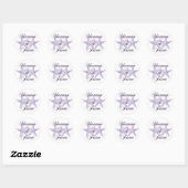 Gepersonaliseerde envelop afdichtingen ronde sticker (Vel)