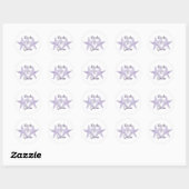 Gepersonaliseerde envelop afdichtingen ronde sticker (Vel)