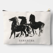 Gepersonaliseerde Equestrian Naam Paardenschilderi Etui (Achterkant)