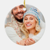 Gepersonaliseerde Espresso Martini Ornament (Achterkant)