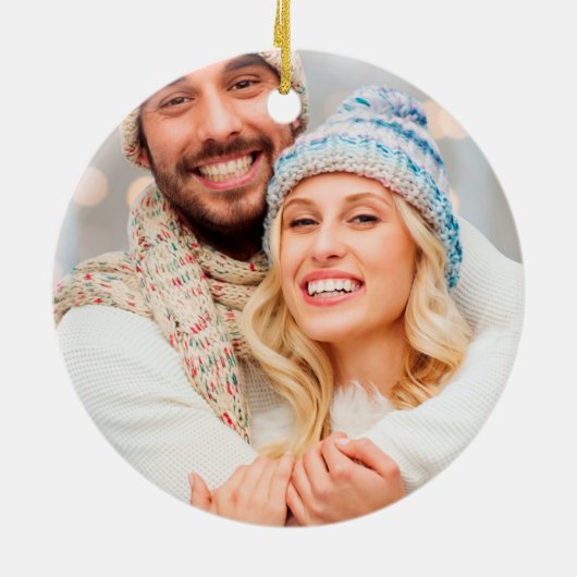 Gepersonaliseerde Espresso Martini Ornament (Achterkant)