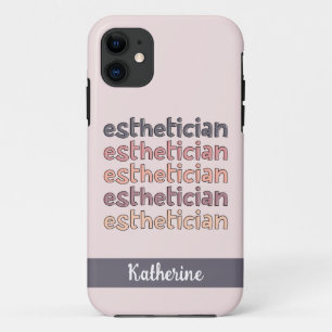 Gepersonaliseerde estheticiste Cosmetoloog Beautic Case-Mate iPhone Case