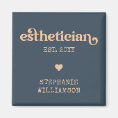 Gepersonaliseerde estheticiste Cosmetoloog Beautic Magneet (Voorkant)
