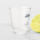 Gepersonaliseerde estheticiste Cosmetoloog Beautic Shot Glas (Links)