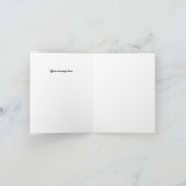 Gepersonaliseerde esthetische Arabische Verjaardag Kaart (Binnen)