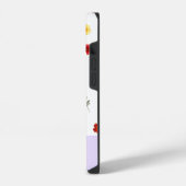 Gepersonaliseerde esthetische Wild Flower Phone Ca iPhone Hoesje (Linkerkant)