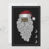 Gepersonaliseerde Etnische Latino Papa Noel Kerstm Feestdagenkaart (Voorkant)